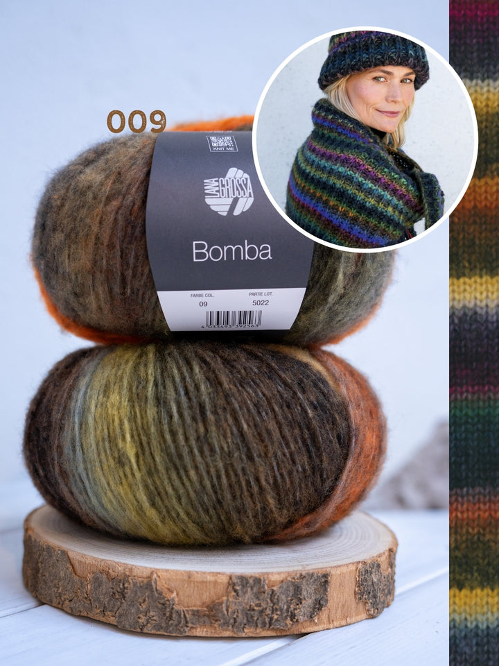 Breipakket Bomba Set - muts & driehoekstola