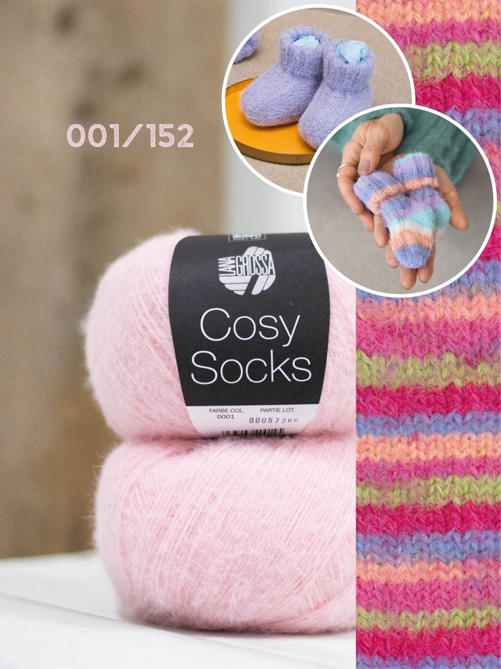 Breipakket Cosy Socks set babysokken/schoenen