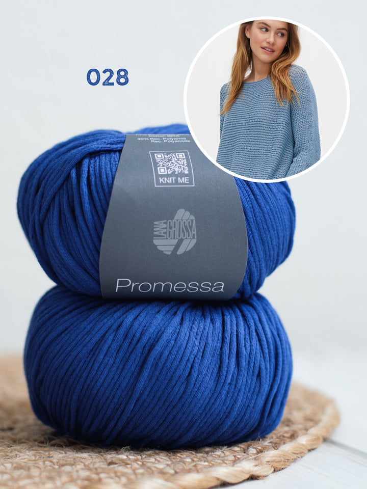 Breipakket Promessa pullover in ribbelpatroon