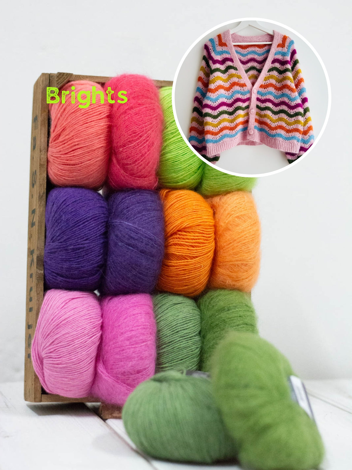 Breipakket Jean Cardigan - Engels- & Duitstalig - Kolibri by