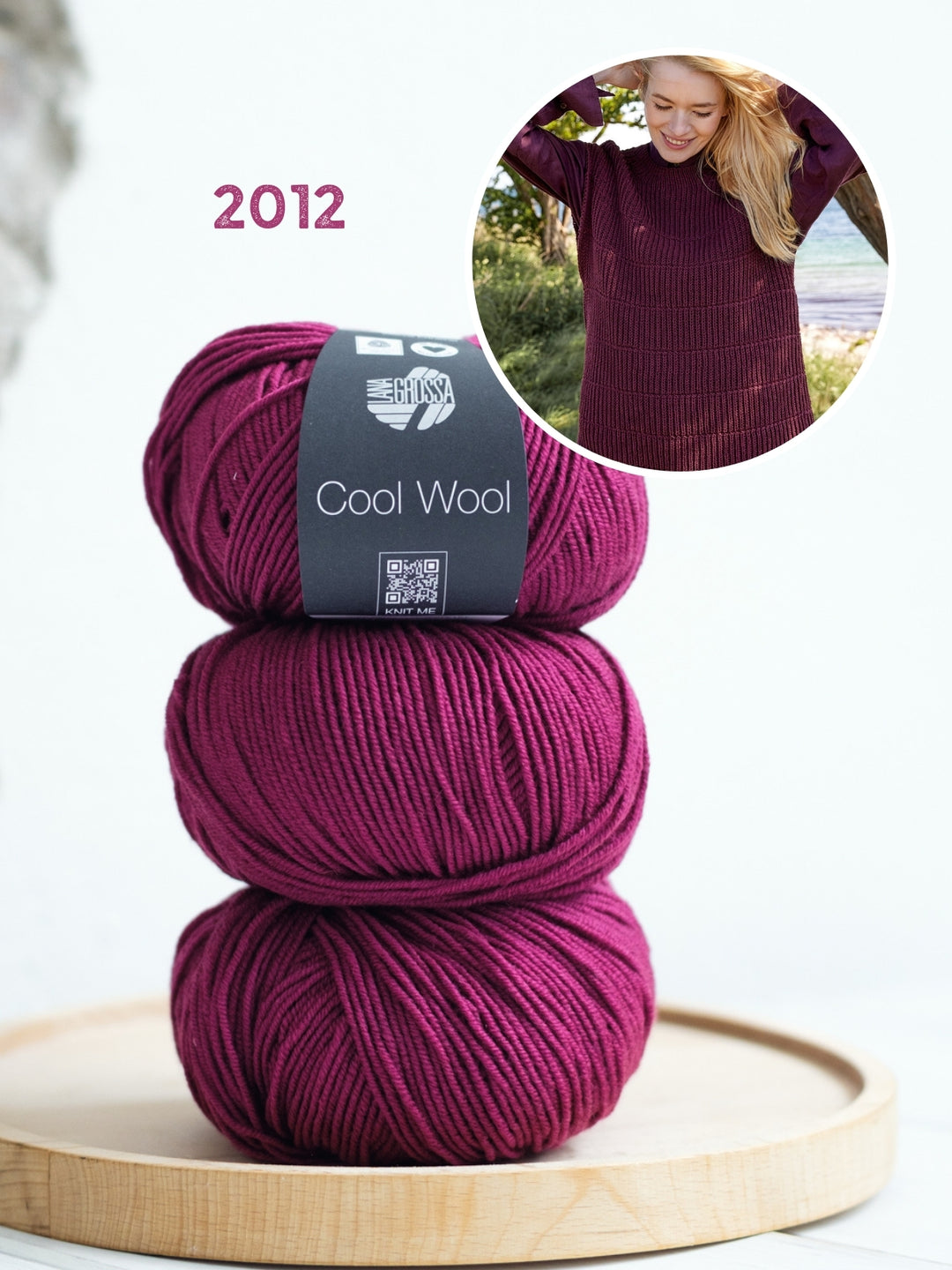 Breipakket Cool Wool spencer in halve patentsteek