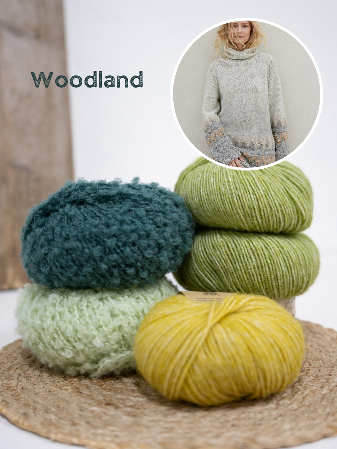 Breipakket Natural Alpaca Pelo Orsetto raglantrui