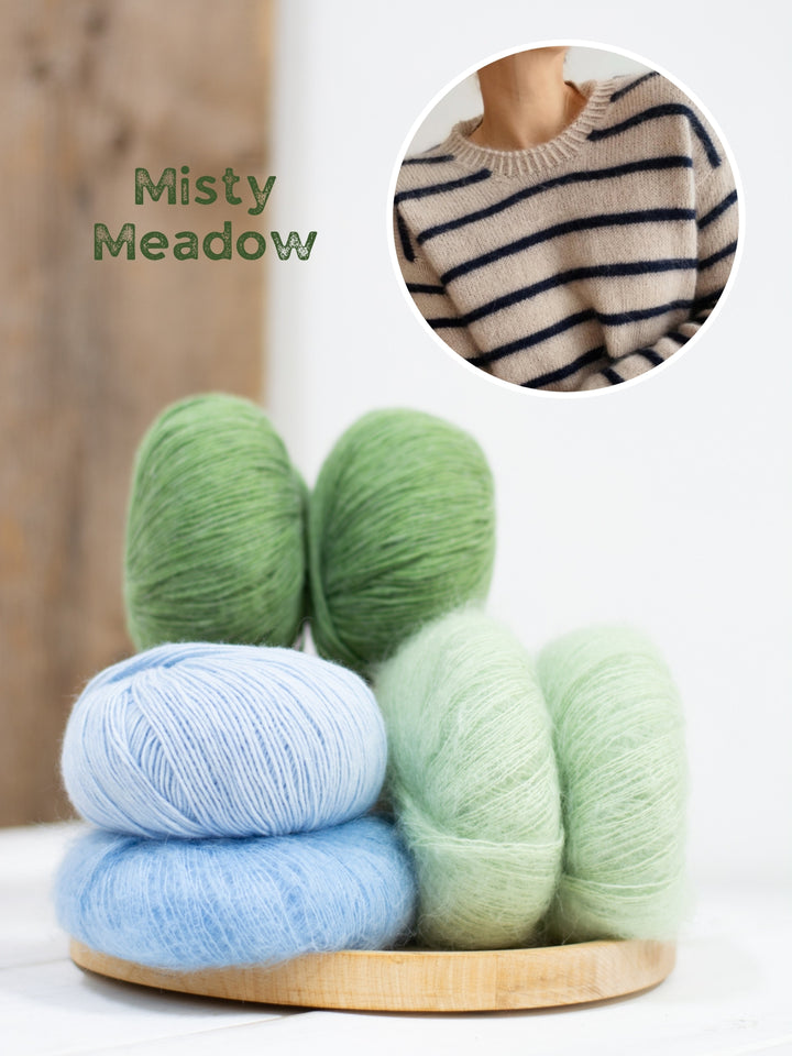 Breipakket Bridget Sweater - Engels- & Duitstalig - Kolibri by Johanna