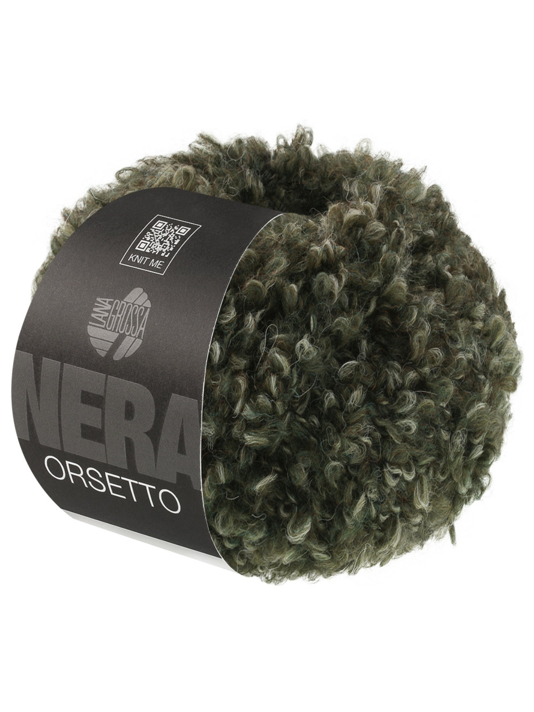 Orsetto Mouliné 108 Bosgroen/Grijsgroen