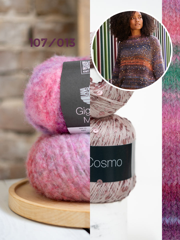 Breipakket Gigante Multi Cosmo oversized trui