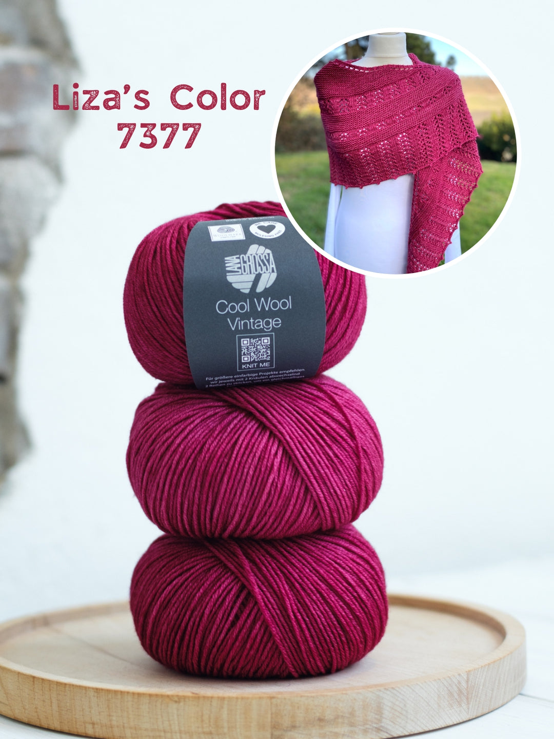 Breipakket Lizas Tuch Muskatblüte