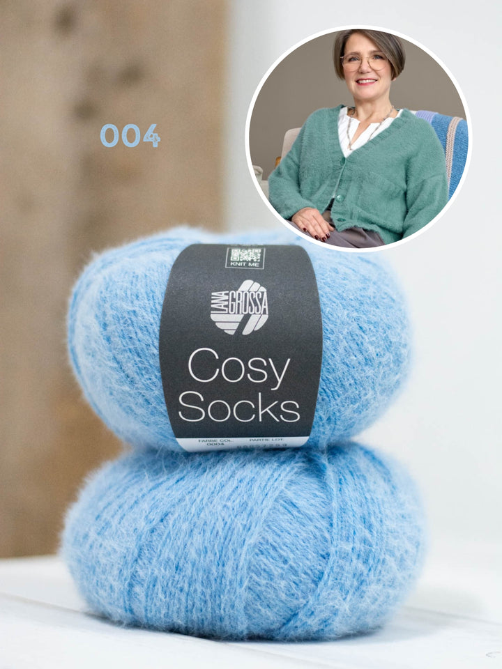 Breipakket Cosy Socks vest met zakken