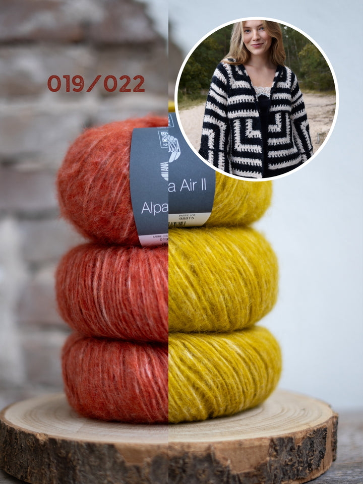 Haakpakket Alpaca Air II granny vest