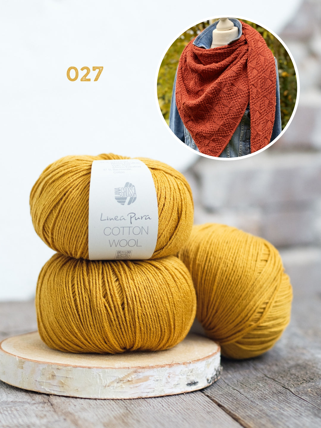 Breipakket Lizas Tuch Autumn Winds - Cotton Wool