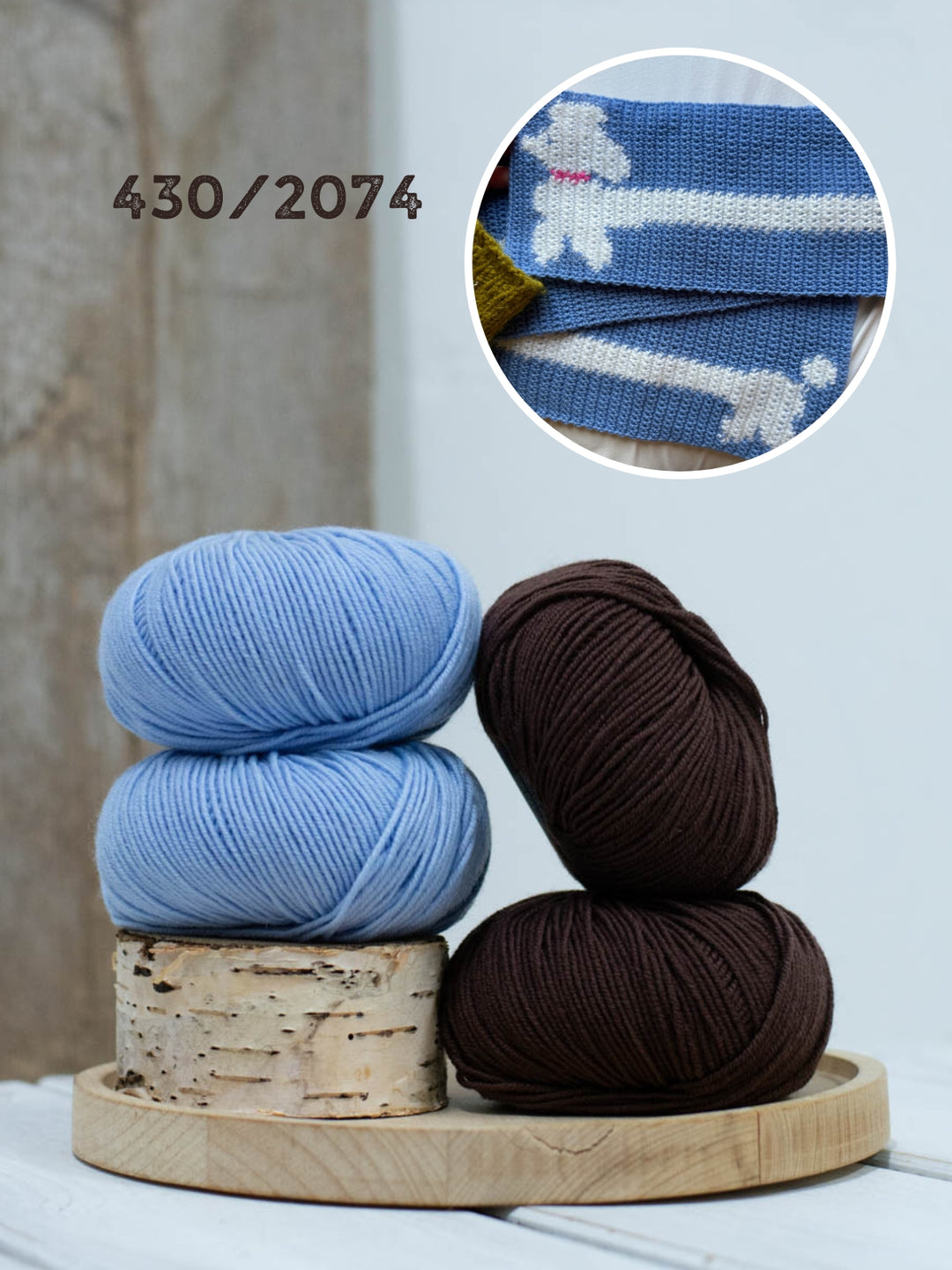 Haakpakket Poodle Scarf - Engelstalig - Devout Hand