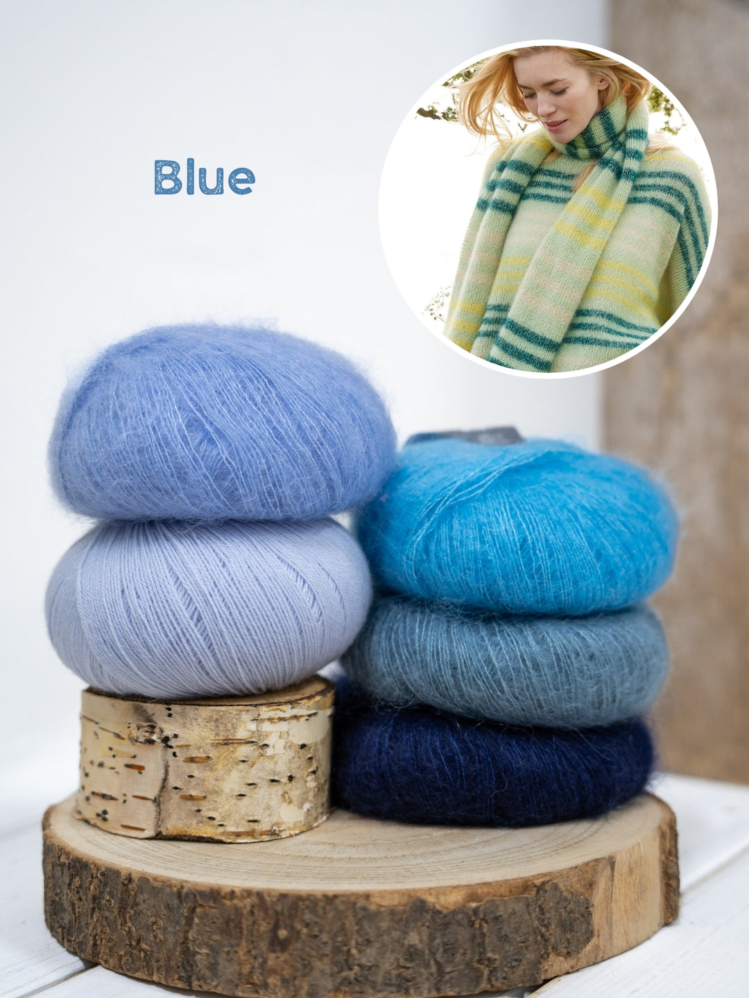 Breipakket Cool Wool Lace Silkhair strepentrui