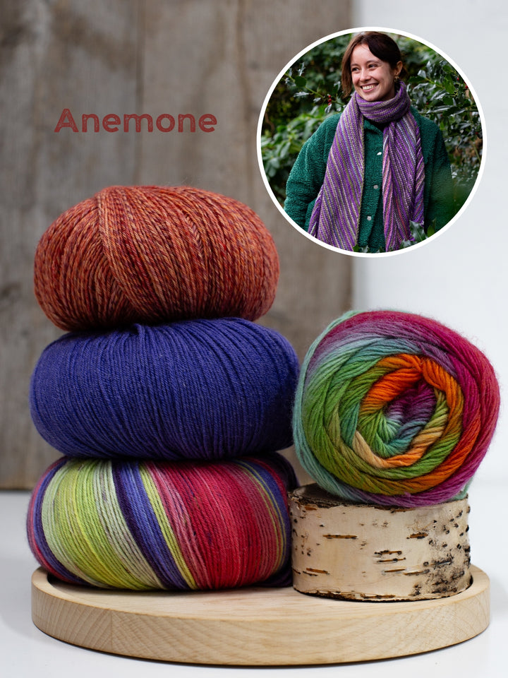 Tunisch haakpakket Lavender Scarf - Studio Hook & Yarn