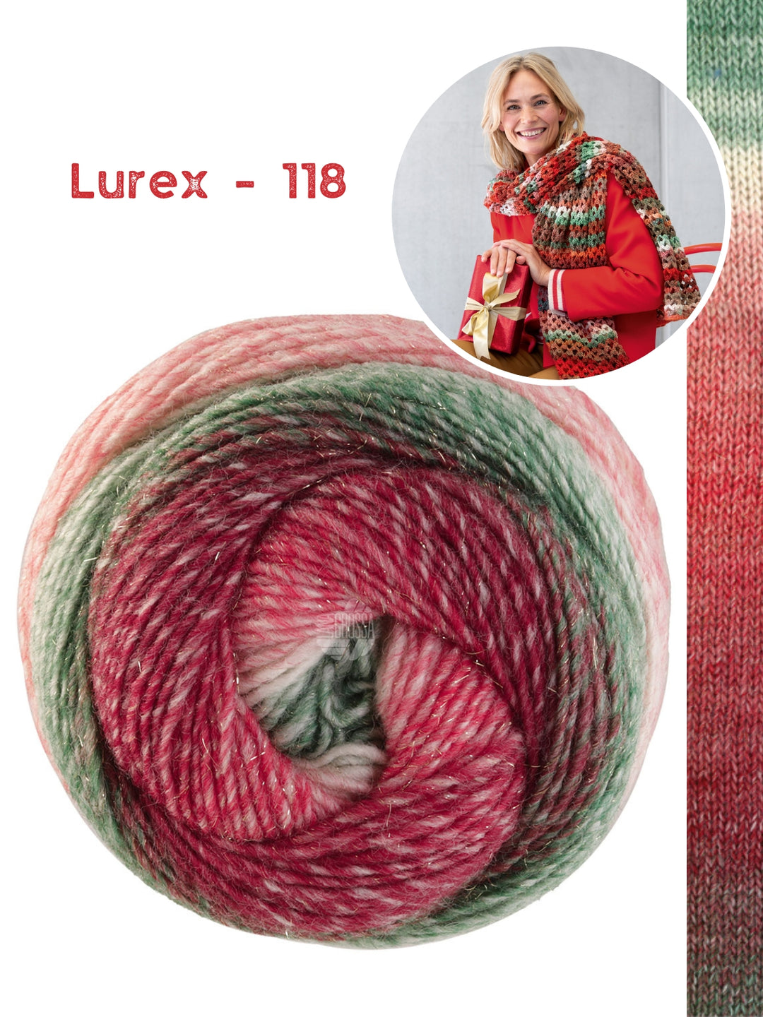 Haakpakket Christmas Edition sjaal