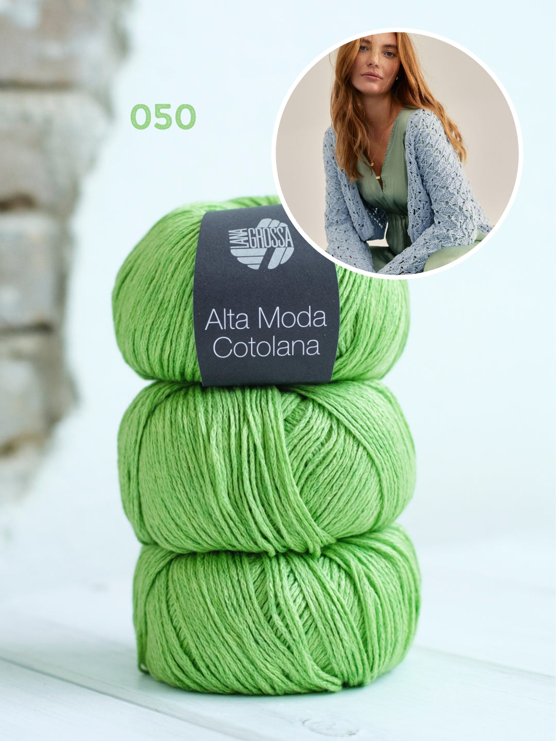 Breipakket Alta Moda Cotolana cardigan in ajourpatroon