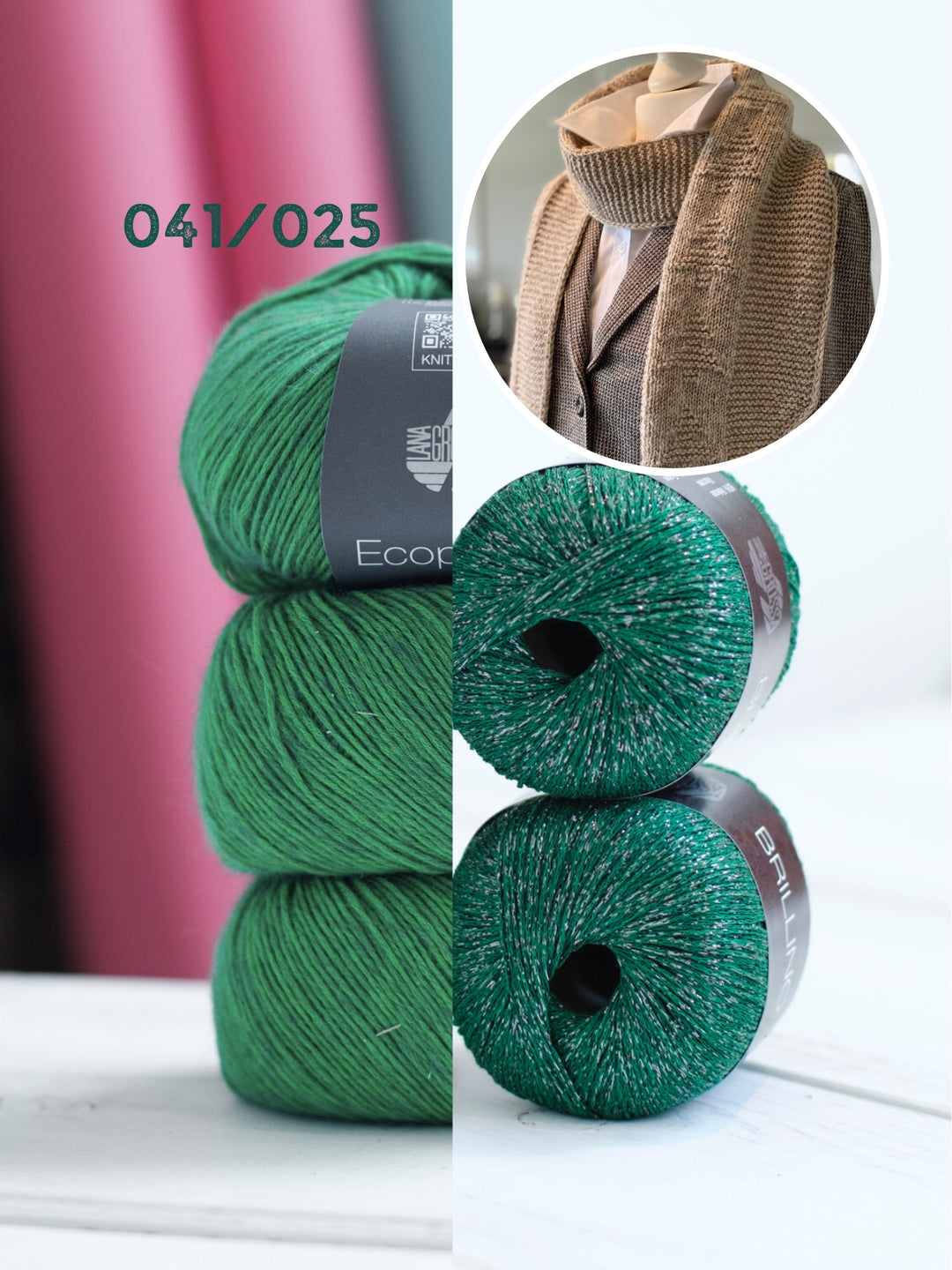 Breipakket Lizas Schal Tiny Trees