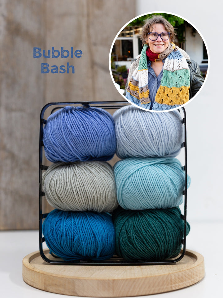 Breipakket Stitch Party Scarf - KAL 2025