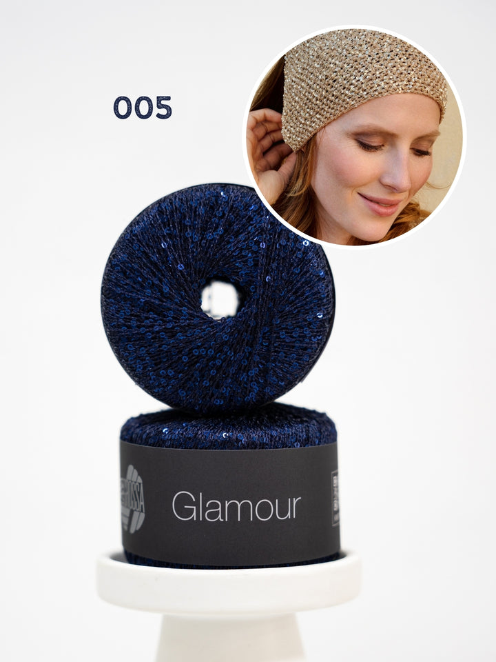 Haakpakket Glamour hoofddoek