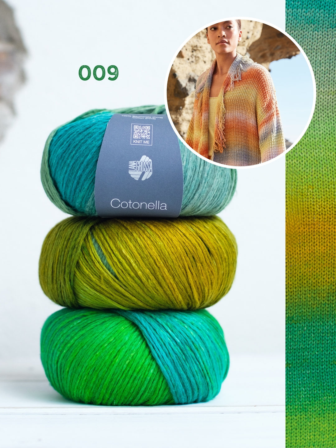 Breipakket Cotonella vest met franjes