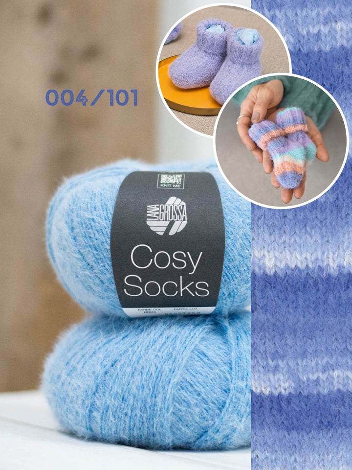 Breipakket Cosy Socks set babysokken/schoenen