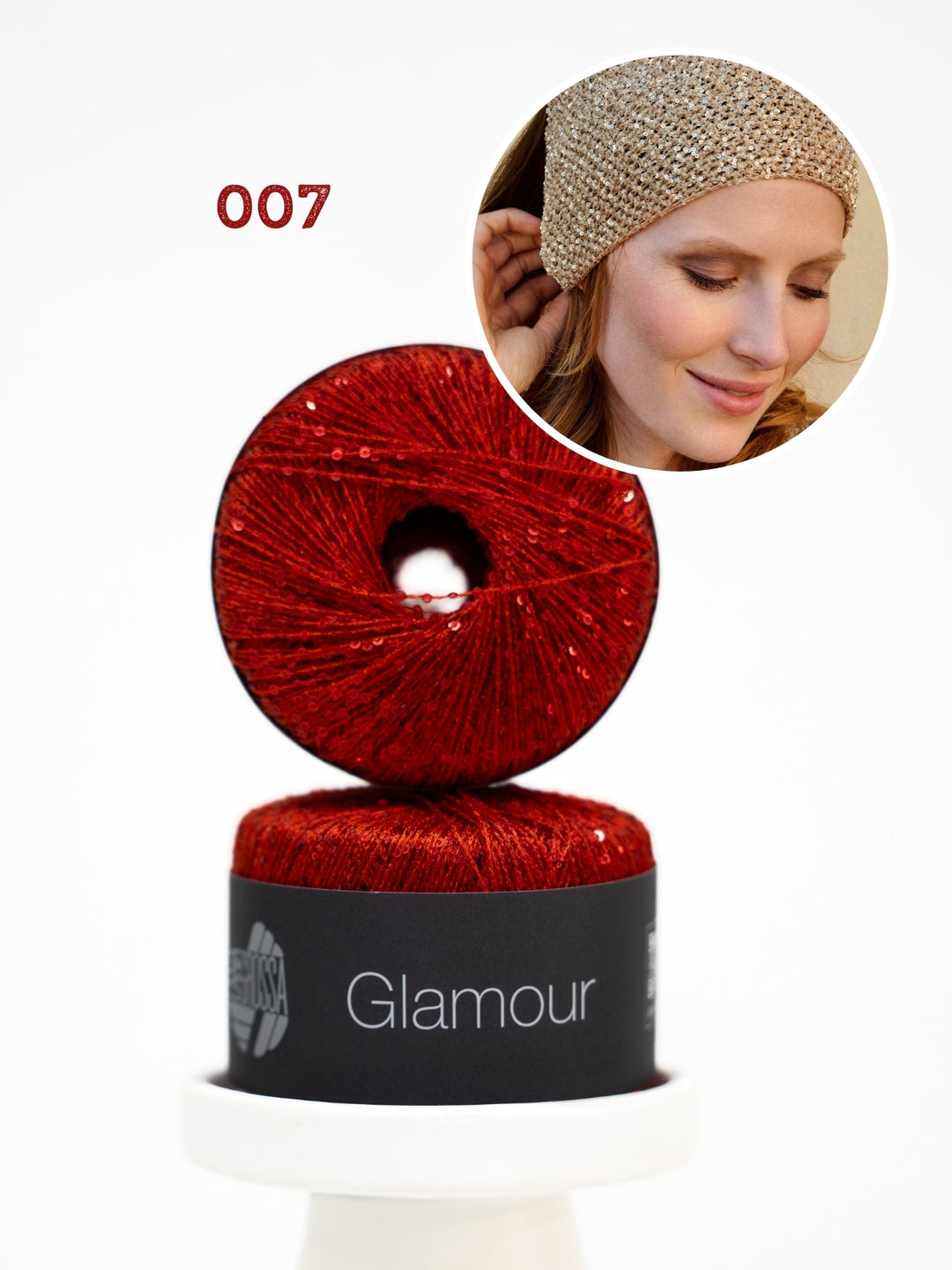 Haakpakket Glamour hoofddoek