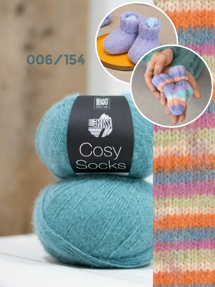Breipakket Cosy Socks set babysokken/schoenen