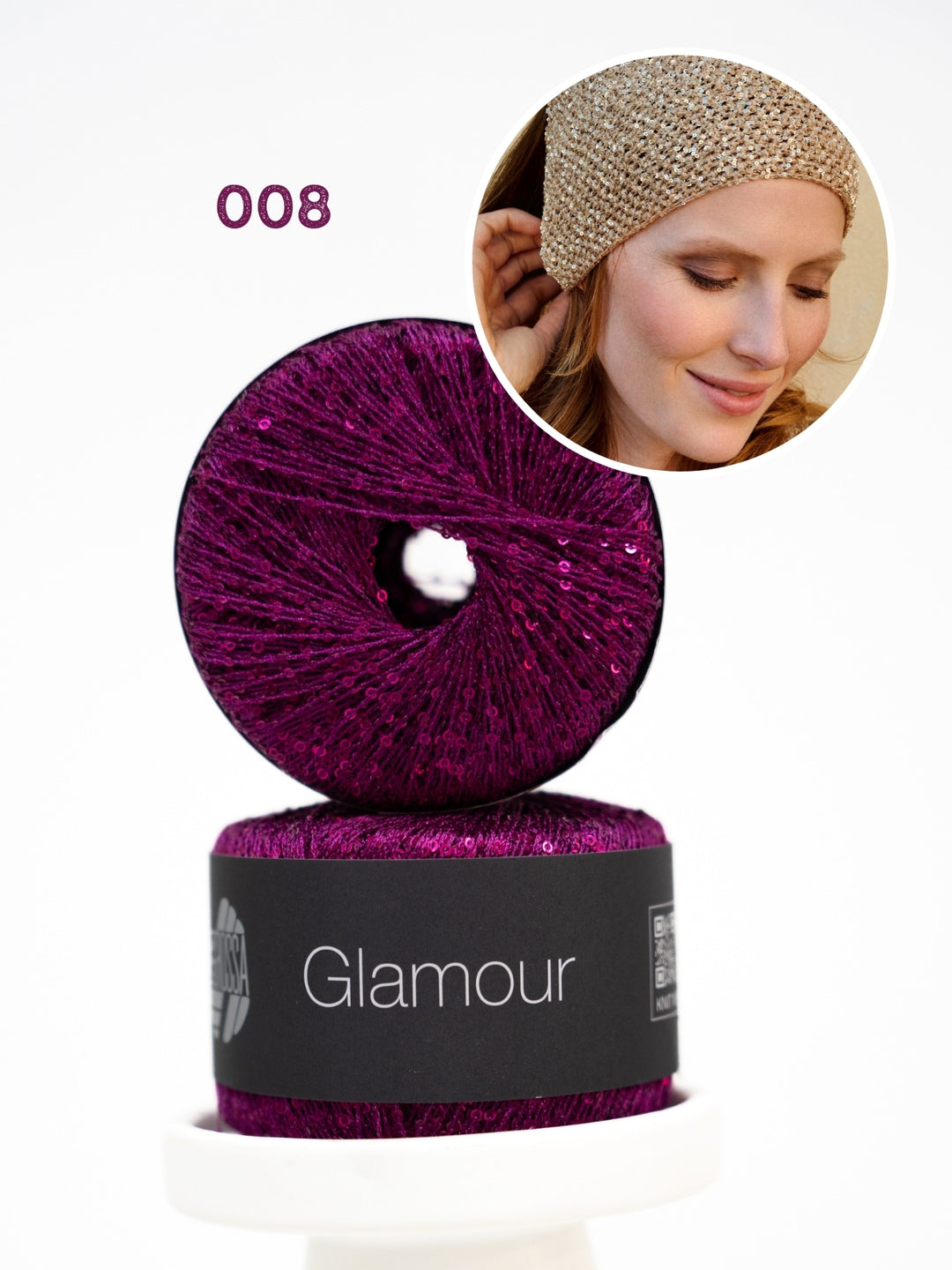 Haakpakket Glamour hoofddoek