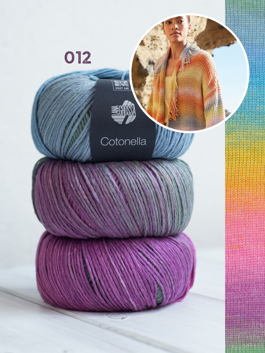 Breipakket Cotonella vest met franjes