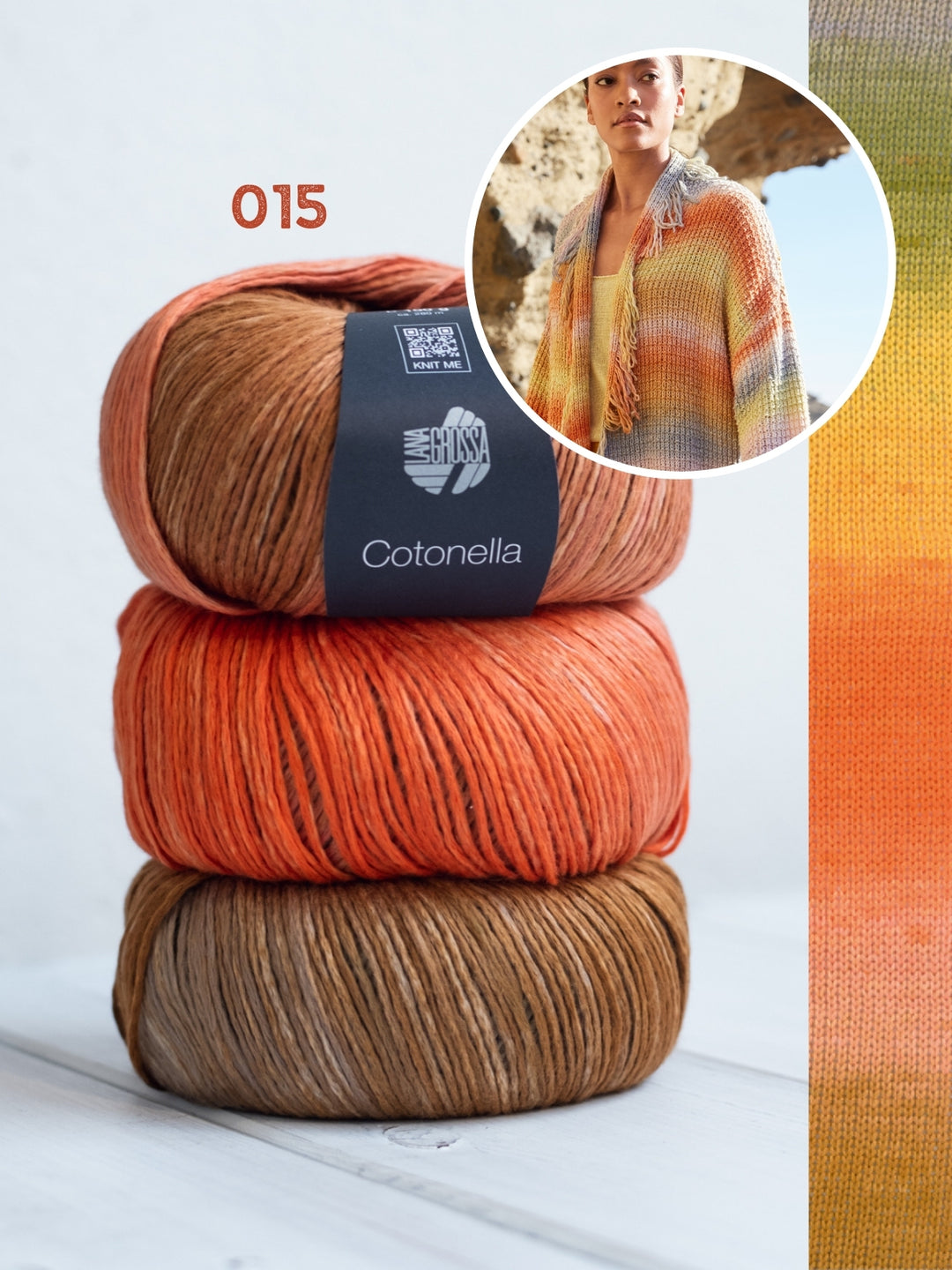 Breipakket Cotonella vest met franjes