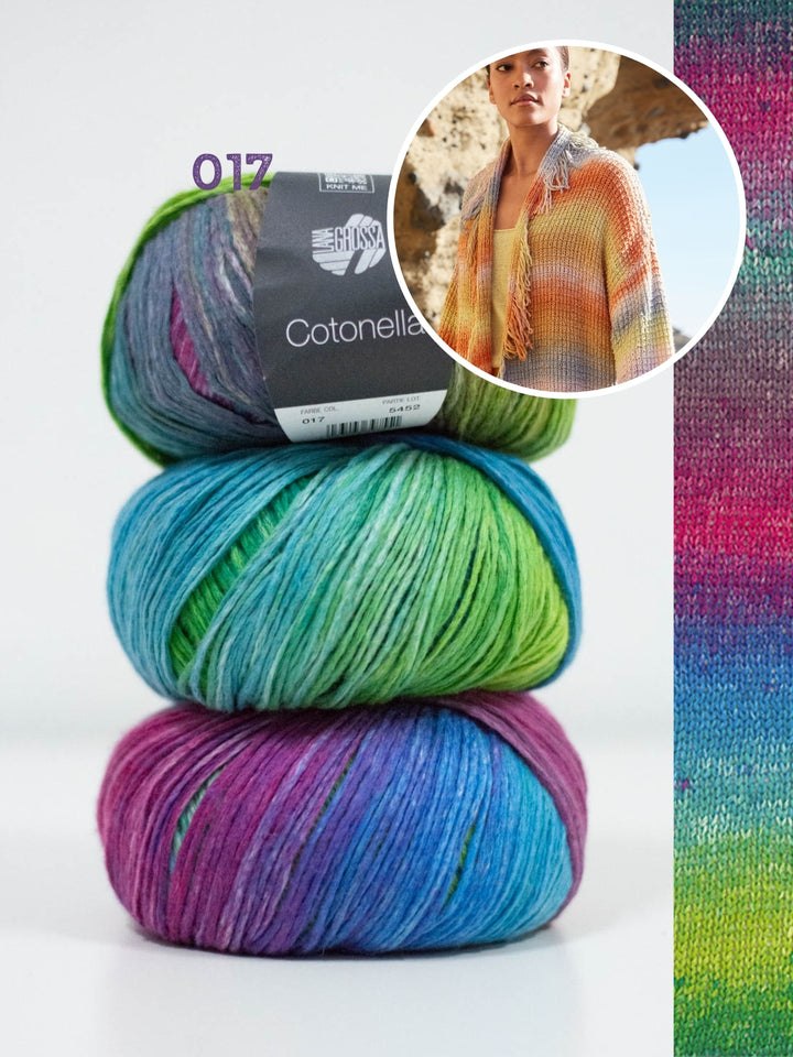 Breipakket Cotonella vest met franjes