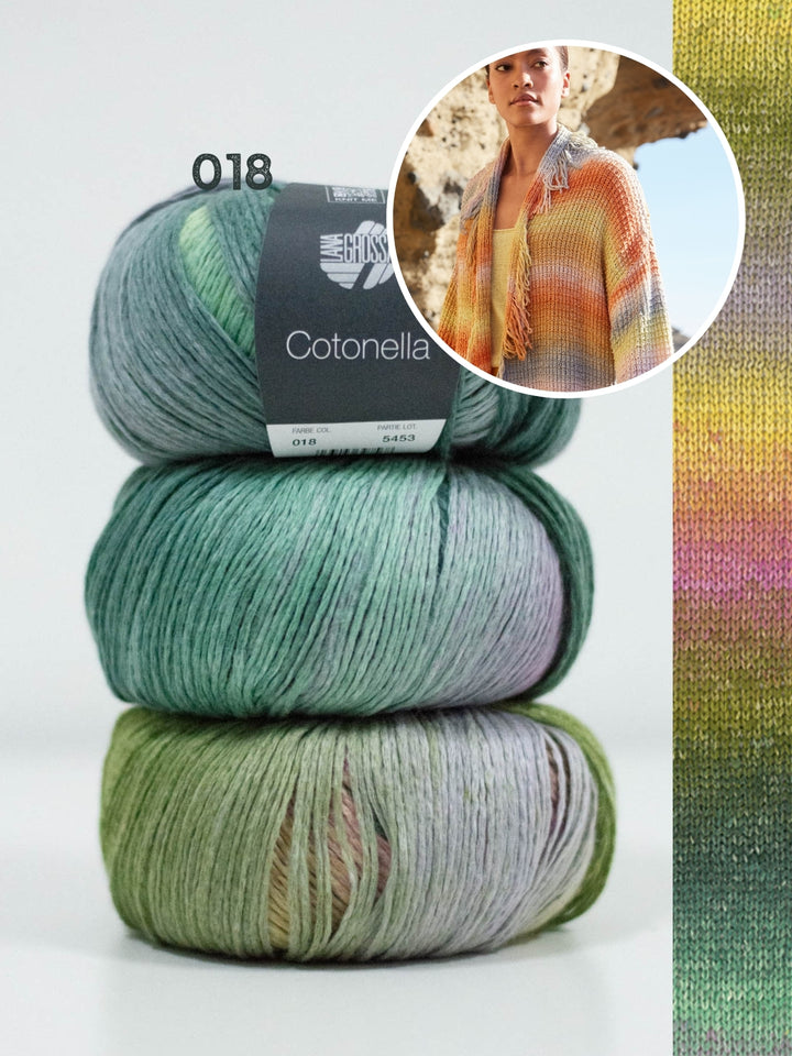 Breipakket Cotonella vest met franjes