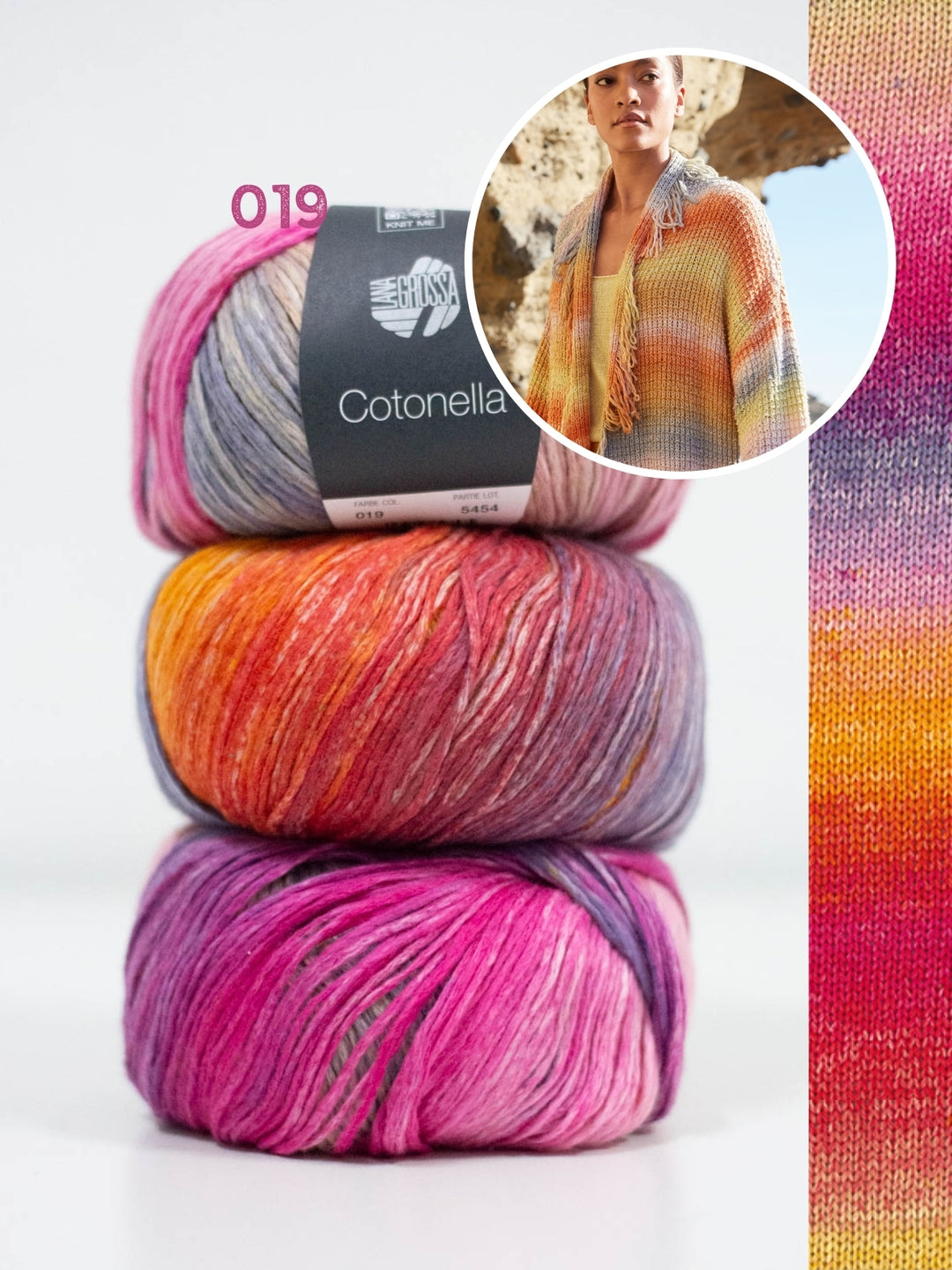 Breipakket Cotonella vest met franjes