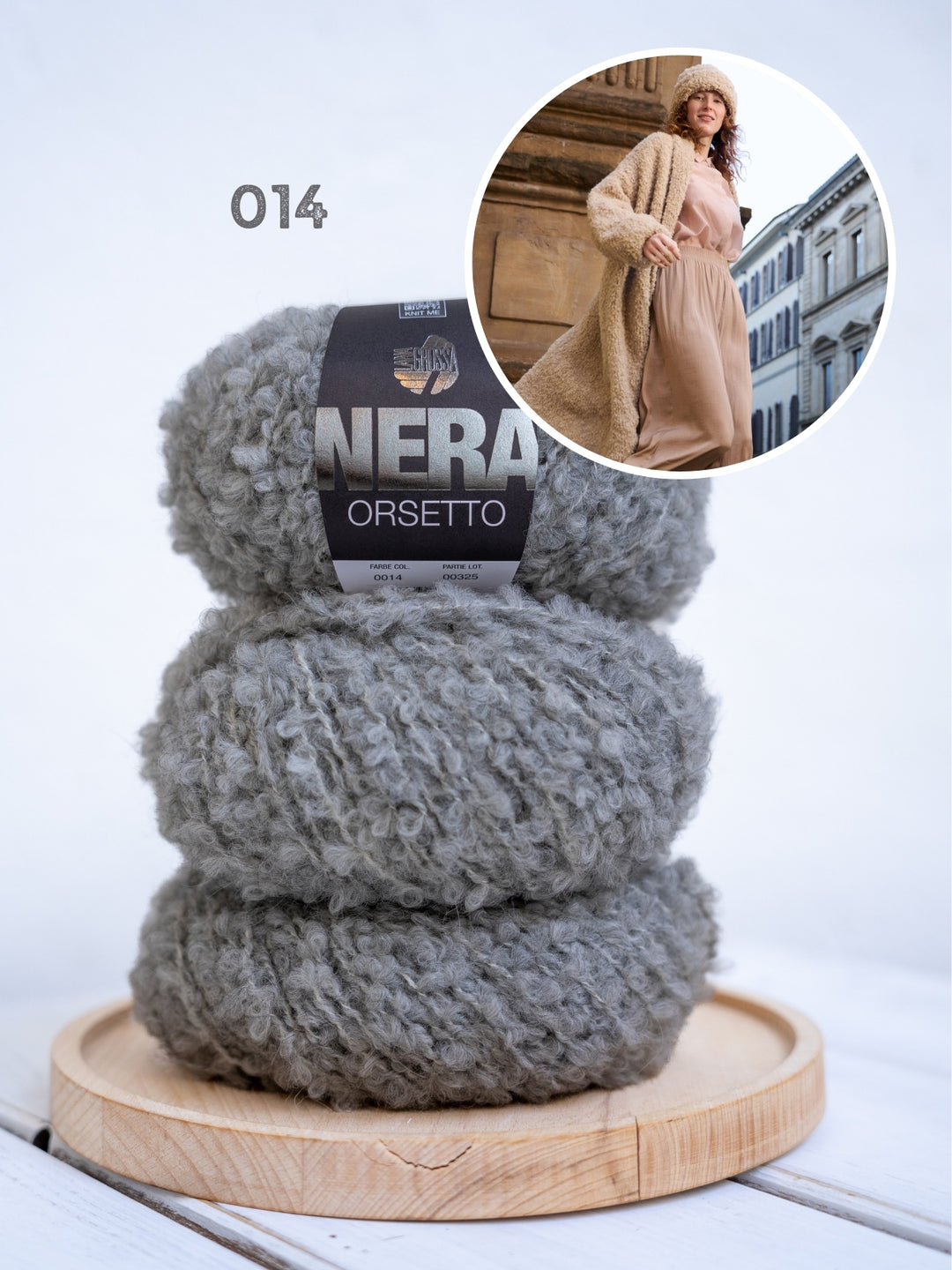 Breipakket Orsetto lange mantel