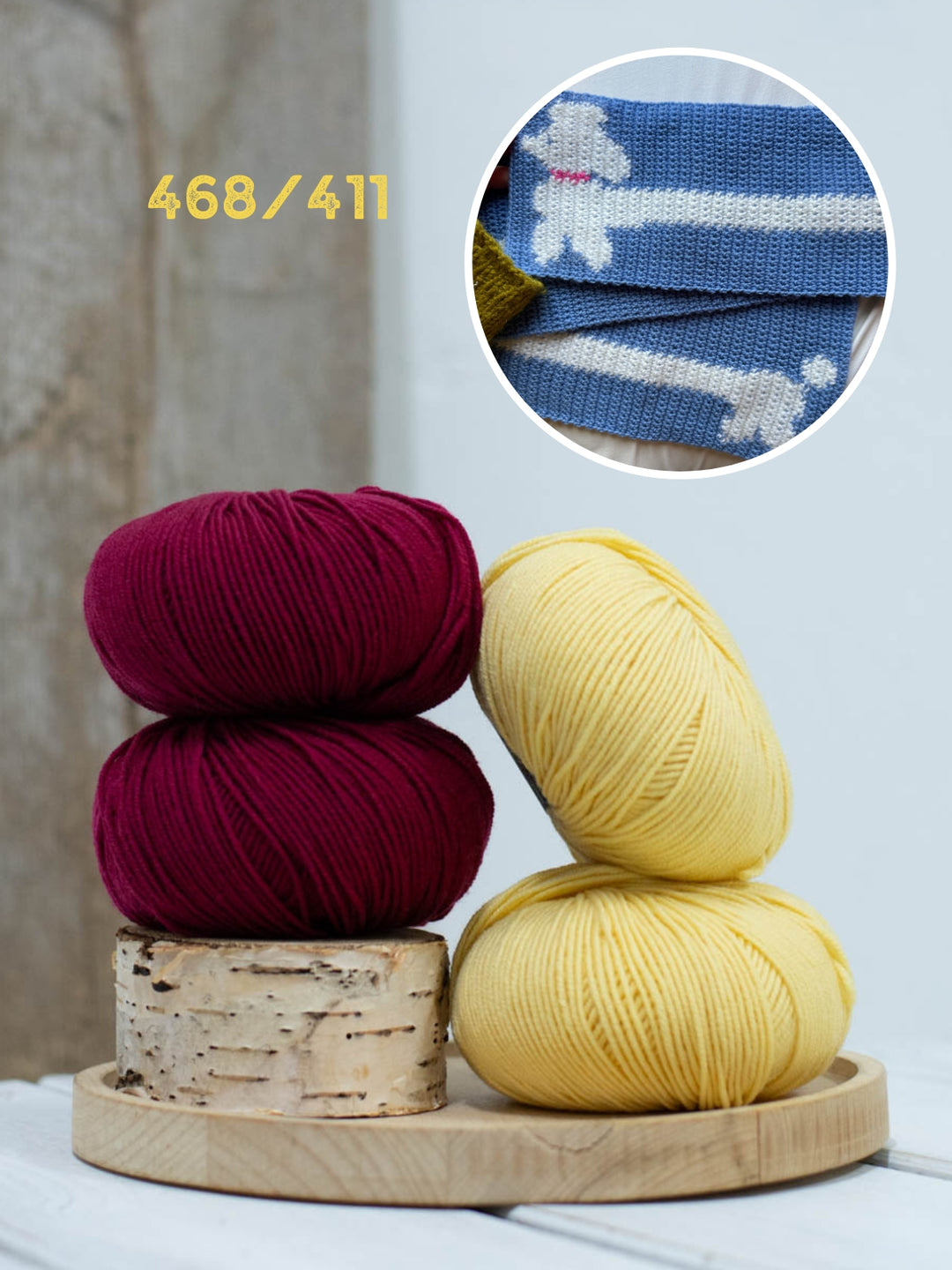 Haakpakket Poodle Scarf - Engelstalig - Devout Hand