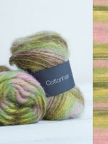 108 Vanille/roze/oudroze/donker olijf/limoengroen