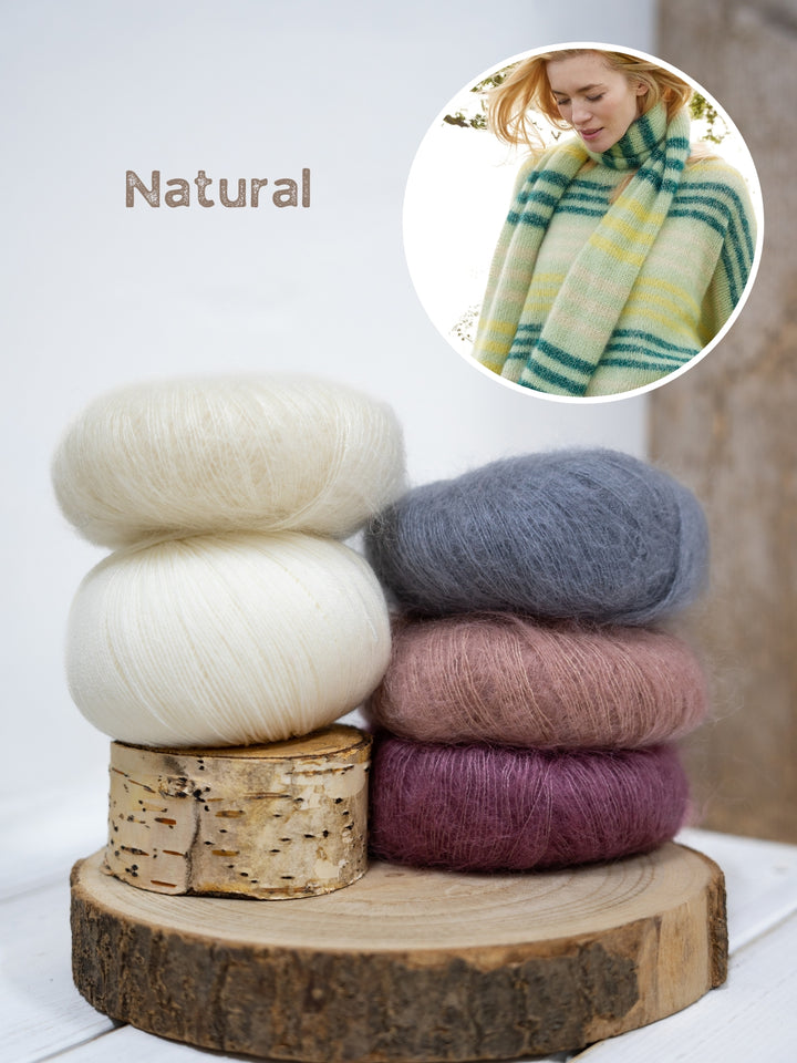 Breipakket Cool Wool Lace Silkhair strepentrui