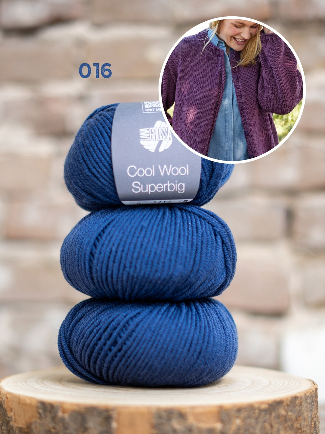 Breipakket Cool Wool Superbig top-down oversized vest
