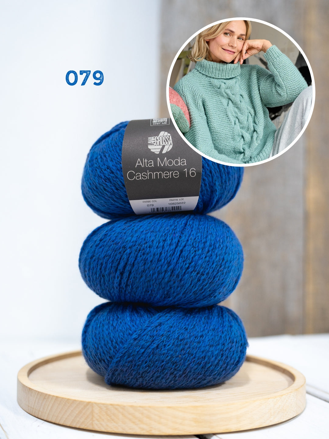 Breipakket Alta Moda Cashmere 16 kabeltrui