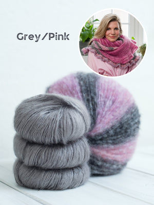Grey/Pink