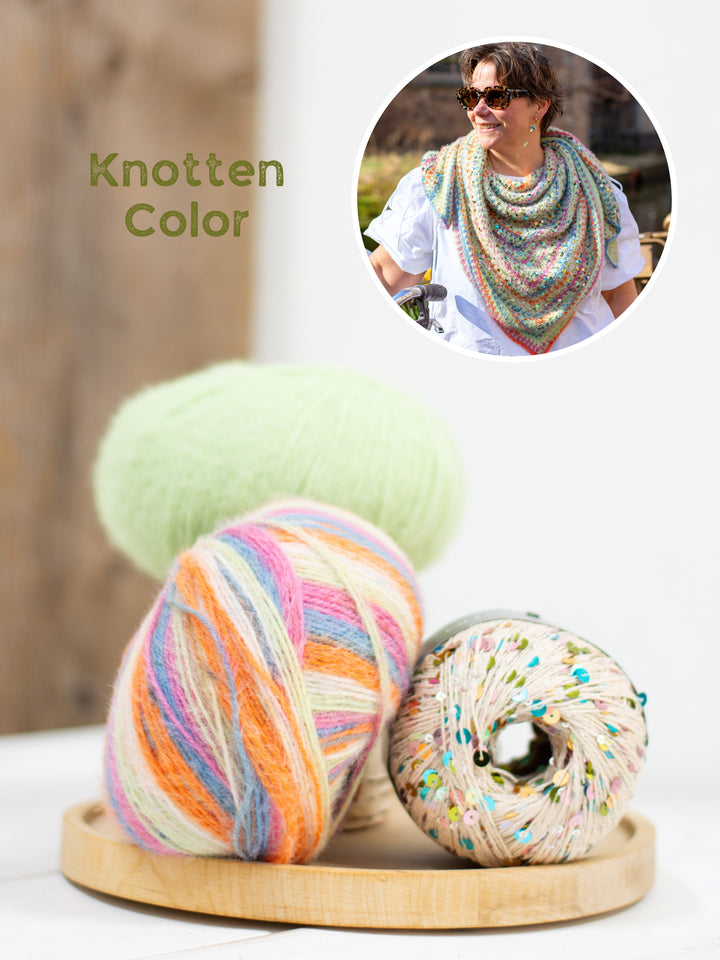 Haakpakket Spring Sparkle stola