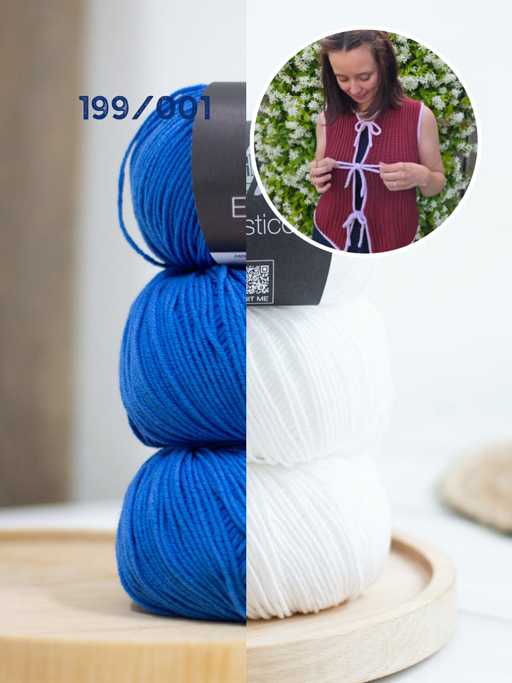 Haakpakket Vanilla Gilet - Studio Hook &amp; Yarn