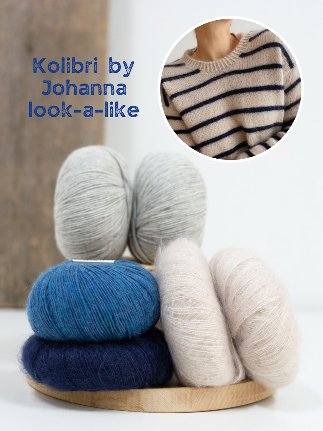 Breipakket Bridget Sweater - Engels- & Duitstalig - Kolibri by Johanna