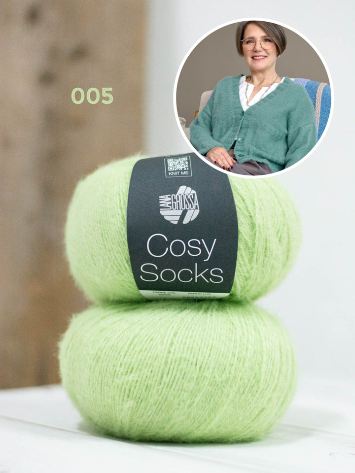 Breipakket Cosy Socks vest met zakken