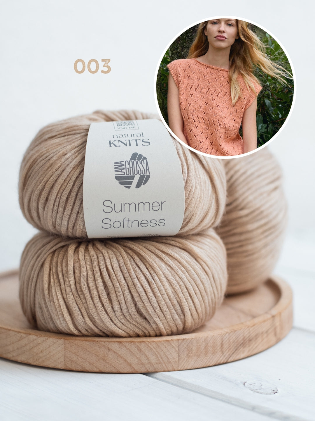 Breipakket Summer Softness top met ajourpatroon