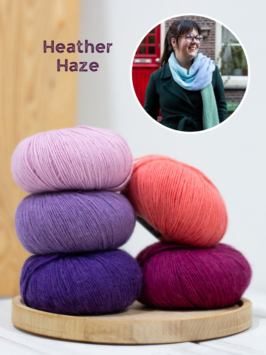 Breipakket Ecopuno Colorblock sjaal