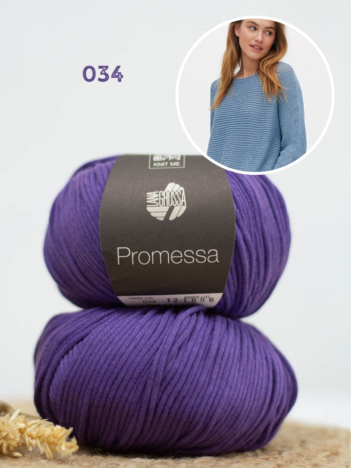 Breipakket Promessa pullover in ribbelpatroon