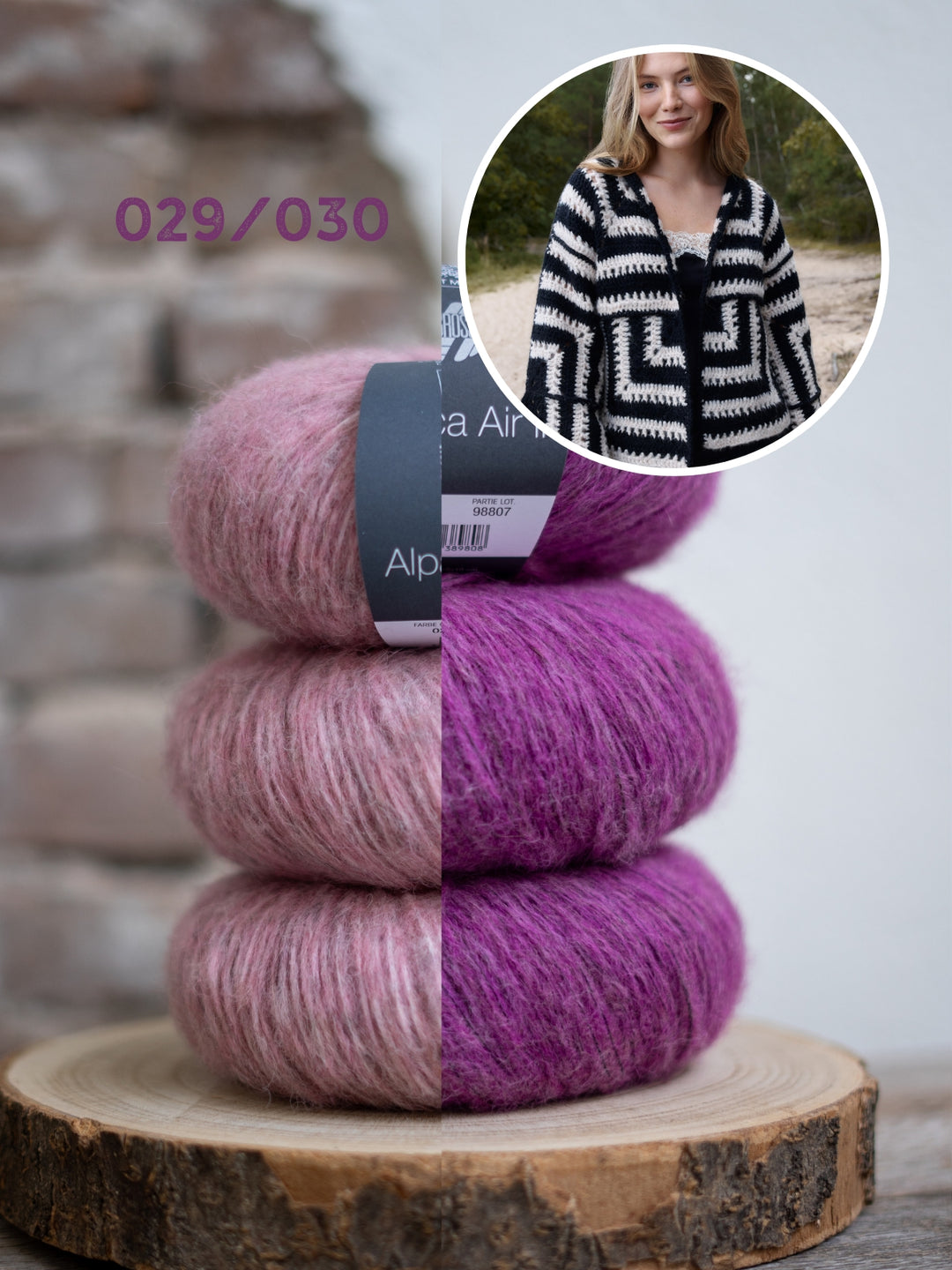 Haakpakket Alpaca Air II granny vest