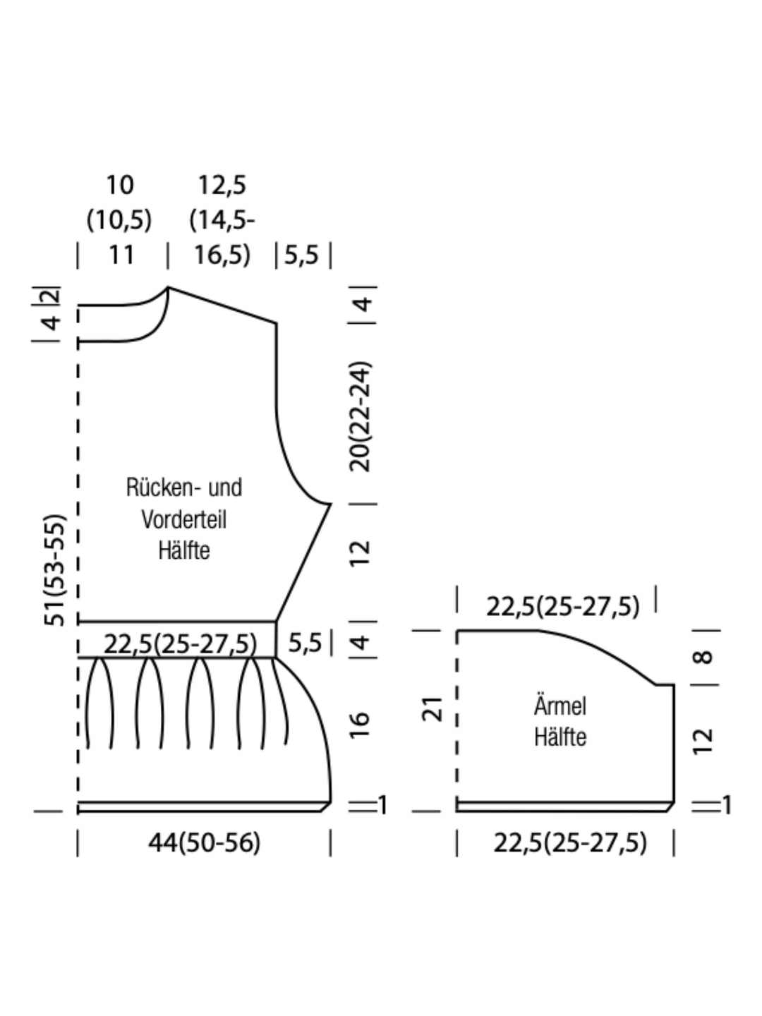 Breipakket Cotonella shirt met ajourpatroon