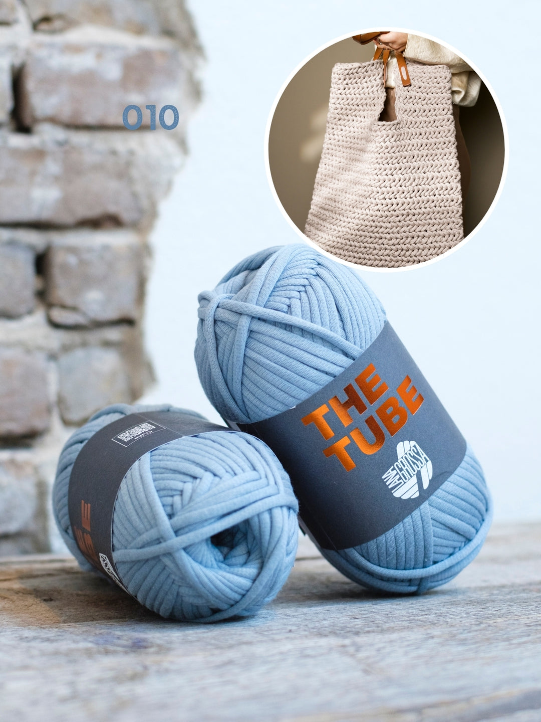 Haakpakket The Tube shopper in visgraat