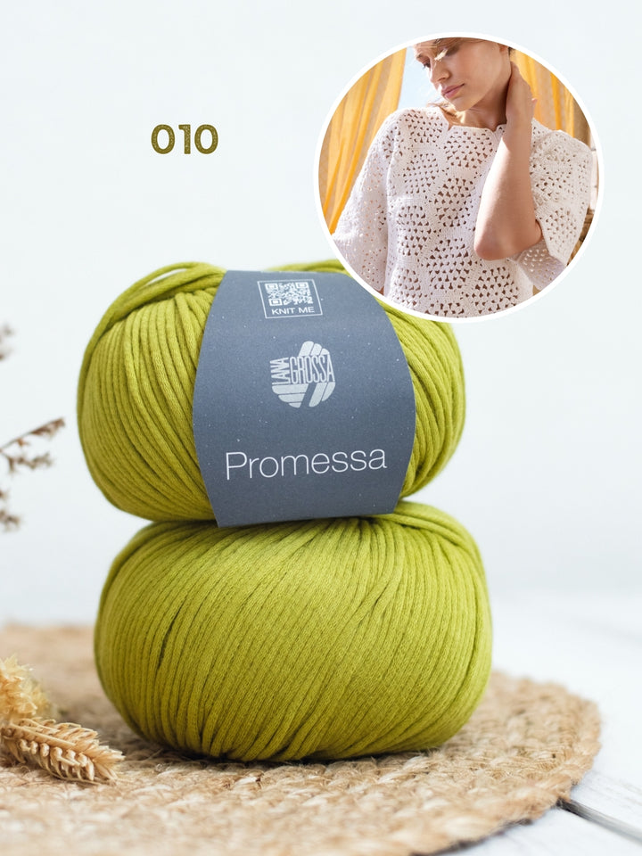 Haakpakket Promessa hexagon shirt