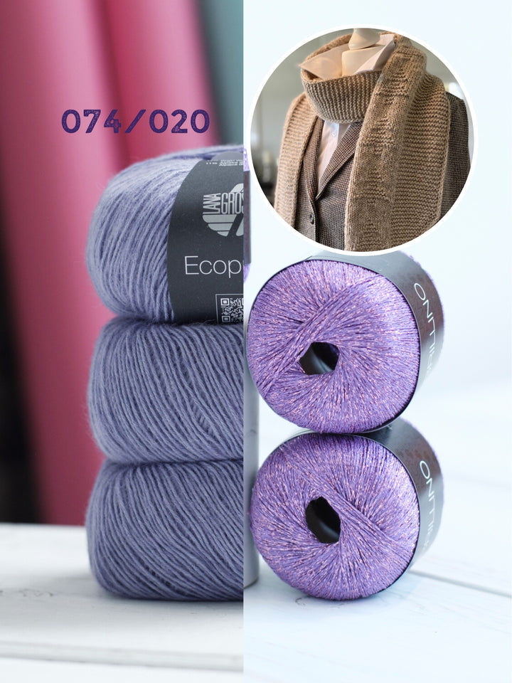 Breipakket Lizas Schal Tiny Trees